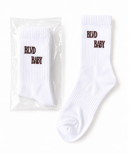 BLVD BABY Thick Cotton Crew Socks