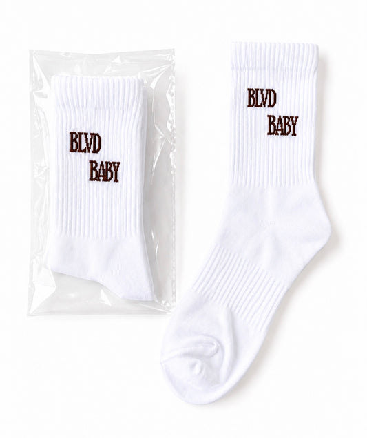 BLVD BABY Thick Cotton Crew Socks