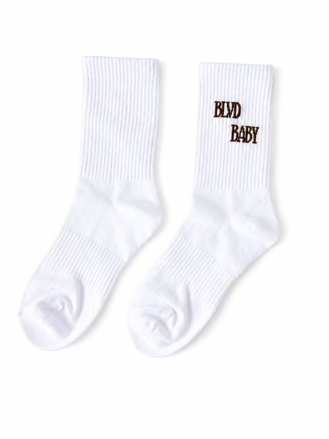 BLVD BABY Thick Cotton Crew Socks